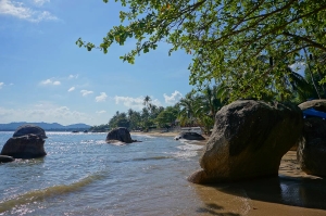 Вид на юг Rocky`s Beach