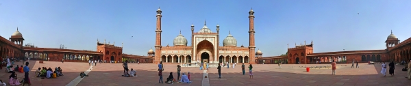 Панорама Jama Masjid