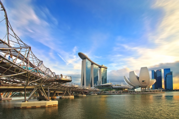 Отель Marina Bay Sands - новая визитка Сингапура