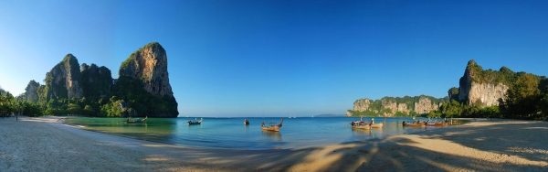 Панорама Railay West beach